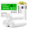 4 Gallon Small Trash Bags - 110 Count 4 Gallon Trash Bag for Office Bedroom, Small Garbage Bags for Bathroom, 4 Gallon Small Trash Can Liners-Whit...