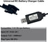 7.4V USB Charger Cable with SM-4PIN Plug Compatible RC Car RC Plane RC Tank RC Boat and Other Remote Control Toys for Universal 7.4V Lipo Battery ...