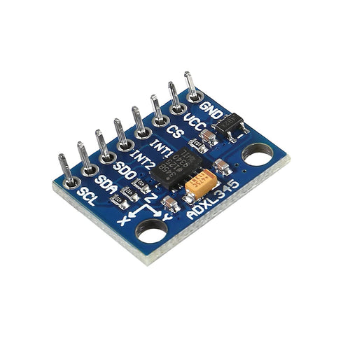 10 Pcs GY-291 ADXL345 3-Axis Digital Acceleration of Gravity Tilt Module IIC/SPI Transmission for Arduino (10)...