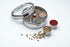 KitchenCraft World of Flavours Indian Spice Box for Masala Dabba, 7 Spice Pots + Large Spice + Cover + Lid, Stainless Steel, 17 x 7 cm...