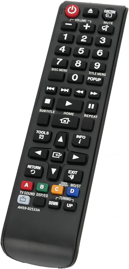AIDITIYMI AH59-02533A Remote Control Replaced Fit for Samsung Blu-ray Home Theater System HT-J4100 HT-J4500 HT-J5500/ZA HT-J5500W HT-JM41 HT-F4500...