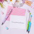 30Pcs Beadable Pens Plastic Bead Pen Black Ink Ballpoint Pens Diy Pens Cute Cool Pens for Teacher Bridal Women Men Graduation Gift Office Supplies...