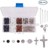 SUNNYCLUE 1 Box DIY 6Set Easter Holidays Beaded Stretch Rosary Bracelet Making Kit Cross Beads Craft Kit, Nickel Free, Instruction...