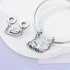 Parmuz 925 Sterling Silver Charm for Charm Bracelet Necklace Dream catcher Feathers Tassel charm lucky Chameleon cat dangle charm Beads Birthday C...
