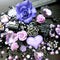 Beading Station 12 Pc Flat Back 3D Rose Cabochons Decorations ~ Jewelry Making DIY Kit/pack (Purple Deco Kit)...