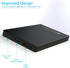Dual USB Output Super Slim Power Bank Ultra Thin, 3000mAh Portable Charger Mini External Phone Battery Pack Small Dual Outlet, Emergency Phone Pow...