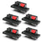 Fielect 5Pcs Spring Speaker Terminal Clip 2 Way Speaker Spring Connection Clip Jointing Clamp Jack Socket Push Release Connector Speaker Terminal ...