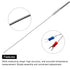 MECCANIXITY K Type Thermocouple Temperature Sensor Probe 1.5x200mm 6.6ft Wire 0 to 1000°C(32 to 1832°F) Stainless Steel...
