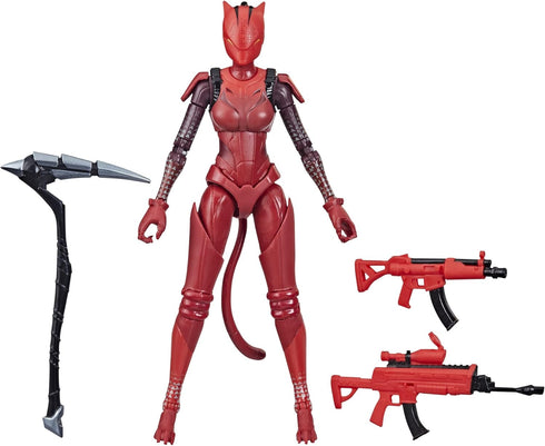FORTNITE Victory Royale Series Lynx (Red) Collectible Action Figure with Accessories - Ages 8 and Up, 6-inch...