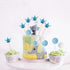 Newmemo Elephant Cake Toppers Balls Cake Decorations with Mini Elephant Blue Crown Cake Picks for Boy Girl Baby Shower Birthday Party Decorations...