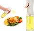 Oil Sprayer for Cooking, 220ml olive oil sprayer, oil spray bottle for Air Fryer, oil mister for Baking, Salad Dressings, Grilling (Glass Bottle, ...