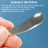 9 Pack Metal Cosmetic Spoon, Skincare Spatula, Beauty Scoop Spoon Spatula, Reusable Crescent Shape Spoon, for Home Salon,Facial,Mini Eye Cream App...