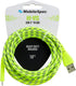 MobileSpec MB06733 10 Foot USB-A to USB-C Hi-Visibility Charge and Sync Cable - Green...