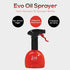 Evo Mini Oil Sprayers, Non-Aerosol for Olive Oil, Cooking Oils, and Vinegars, Red, 8-Ounce Capacity, Set of 2...