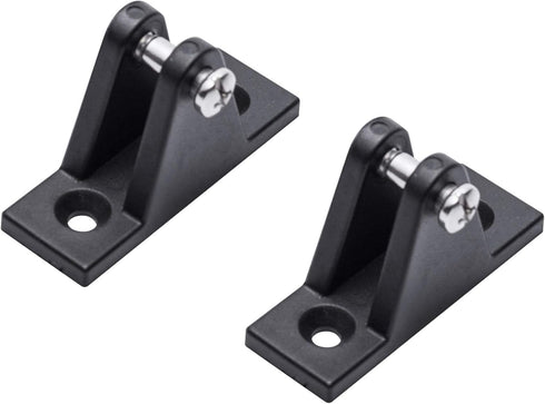 Boat Bimini Top Fittings Hardware,Black Nylon Marine Bimini Top Fittings,Awning Hardware Accessories 6 Set,Include 2 Pcs Boat Jaw Slide,2 Pcs Eye ...