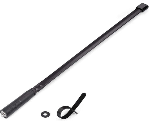 Bingfu Foldable CS Tactical SMA Female Ham Radio Antenna 2-Pack Dual Band VHF UHF 136-520MHz 18.5 inch Antenna for Baofeng BF-F8HP UV-5R UV-82 BF-...