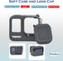 Fotoleey Silicone Case Screen Protector Lens Protector and Lens Cap for Insta360 ace pro...