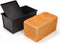 Loaf Pan Pullman Bread Pan with Lid, 1 lb Dough Capacity Non-Stick Toast Box Mold, Rectangular Loaf Baking Pan Carbon Steel Corrugated Bakeware wi...