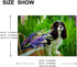 Dog in The Park Jigsaw Puzzles 500 Pieces Puzzles for Adults - Cavalier King Charles Spaniel Dog Puzzle -Animal Puzzles, Unique Difficult and Chal...