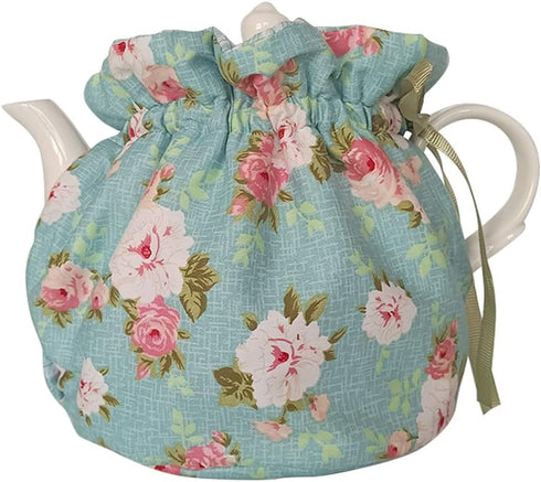 Tea Cosy - Pure Cotton Printed Tea Cosy, Kitchen Tea Pot Dust Cover, Breakfast Warmer, Insulation and Keep Warm, Color#5...