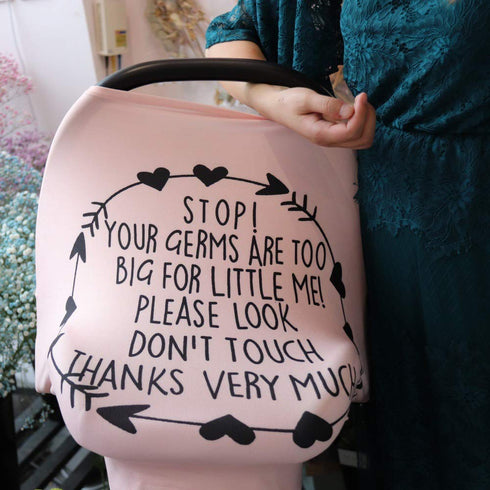 Nursing Breastfeeding Cover, Baby Car Seat Cover Infant Carseat Canopy,Versatile Stroller/High Chair/Shopping Cart/Carrier Covers, Newborn Boys Gi...