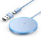 Magnetic Wireless Charger Fast Apple Mag-Safe Charger for iPhone 15 Pro Max/15 Pro/15/15 Plus/14/13/12 Series AirPods 3/2/Pro/Pro 2 LED Magnet Cha...