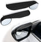 2PCS Car Blind Spot Mirror, Car 2-in-1 Rearview Blind Spot Mirror Rain Eyebrow, Side Mirror Rain Guard, Adjustable Expanded View Reversing Mirror,...
