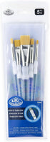 Royal & Langnickel SG-304 5 Piece Flat Brush Set...