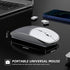Wireless Mouse Chargeable Portable Silent Wireless Mouse USB and Type-C Dual Mode Wireless Mouse 3 adjustable DPI for Laptop, Mac, MacBook, Androi...