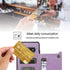 NKECXKJ Design for Samsung Galaxy S10E Case with Tempered Glass Screen Protector Credit Card Holder Slot, PU Leather Wallet Phone Cases Stand Kick...