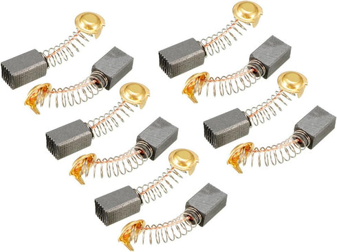 uxcell 10Pcs Carbon Brushes,for Electric Motor,13mmx7.5mmx6.5mm,Power Tool,Rotary Hammer,Drill,Circular Saw,Cut-Off Saw,...