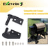 Grills Side Door Stop Arc & Grills Lid Hinge Kit Compatible with Traeger Grills, Traeger Pellet Grills, Include One Left Side And One Right Side H...