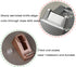 Basics Desktop Tape Dispenser, Office Desk Tape Dispenser, Heavy Duty Desk Accessories Office Tape Dispensers, Weighted Non-Skid Base,Ideal for Ho...