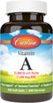 Carlson - Vitamin A, 25000 IU (7500 mcg RAE) with Pectin, Vision Health, Helps Night Vision, Skin Health, 300 Softgels...