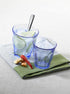 Duralex Made in France Picardie Marine Glass Tumbler Drinking Glasses, 7.75 ounce - Set of 6, Marine Blue...