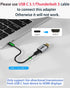 ELUTENG USB C to HDMI Adapter (Not USB to HDMI) Type C Female to HDMI Male Converter 4K@60Hz USBC/Thunderbolt 3 to HDMI 2.0 Connector...