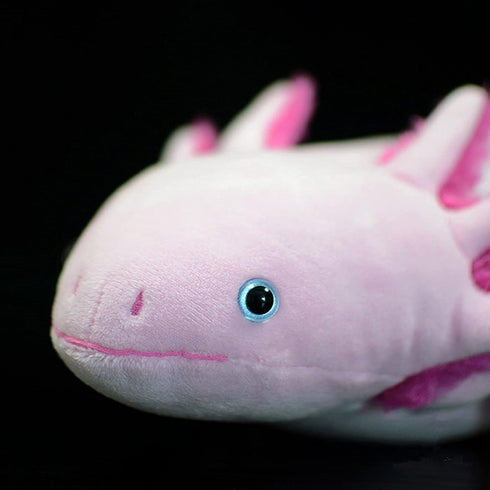ZHONGXIN MADE Axolotl Plush Toy - Simulation Pink Axolotl Fish Soft Creepy Stuffed Animals 21 Inch, Cute Pink Lizard Toys Real Plushie Toy, Gift C...