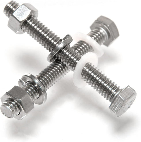 16PCS 304 Stainless Steel Post Attachment Kit,Sign Mounting Hardware,Sign Post Mounting Bolts and Nuts,Sign Post Mounting Hardware for U Channel P...