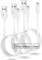 3 Pack 6ft iPhone Charger Apple MFi Certified, Long Lightning to USB Cable 6 Feet, Fast Apple Charging Cable Cord 6 Foot for iPhone 14 Pro/14 Max/...