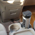 RoadPro RP0719 12-Volt 15oz. Premium Heated Travel Mug, Silver, Black...