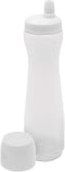 Pancake Batter Dispenser Pen, Easy Squeeze Bottle Baking Drip Proof Silicone Nozzle and Measurement Marker Plastic Condiment Bottles Pancakes, Waf...