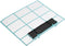 PATIKIL 13.58" x 10.83" Air Conditioner Air Filter, Plastic Air Filtering Screen Replacement with Air Filter Foam for HVAC, Blue Black...
