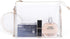 Clear Purse for Women Stadium Approved, Clear Crossbody Bag with Chain Strap Bag for Sports Event Concert...