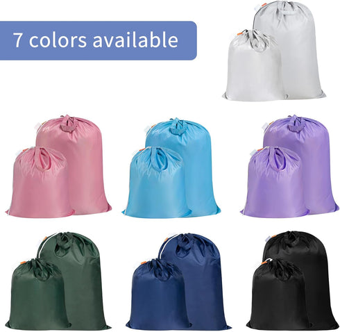 Polecasa Extra Large Heavy Duty Laundry Bag with 130gsm Tear Resistant Fabric and Handles, Easy to Carry Dirty Clothes Drawstring Bag,Perfect for ...