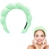 Headbands for Women Spa Headband for Washing Face,Facial Mask,Makeup and Skin Care,Gifts for Women and Teen Girl Gifts Trendy Stuff Light Green...