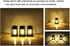 Solar Lanterns Outdoor Waterproof, Garden Hanging Flickering Flameless LED Candle Lighting, Solar Powered Lights for Decorative Yard, Table, Patio...
