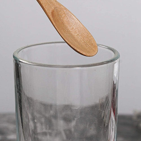 Honey Dipper Stick -Natural Wood Long Handle Spoons for Coffee, Tea Stirring Spoons -Dessert Iced Tea Cocktail Mixing Spoons for Home Kitchen -Che...