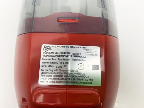 Replacement Charger for Dirt Devil 4V Express Cordless Handheld Vacuum Cleaner, BD30008 BD30005 Part # 440010433...