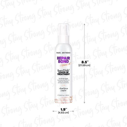 Marc Anthony Repairing Leave-In Conditioner, Repair Bond +Rescuplex - Repairs, Strengthens & Maintains Bonds within Hair - Eliminates Frizz, Flyaw...