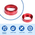 Gear Shift Knob Ring Cover Trim Compatible with Corvette C7 Stingray 2014-2019 Aluminum Alloy 1PCS Central Console Drive Mode Knob Ring Cover Trim...